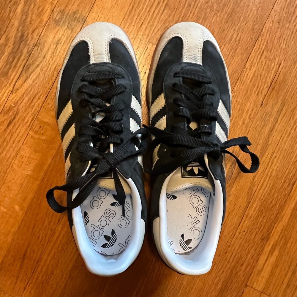 Adidas Classic Black and White Sambas
